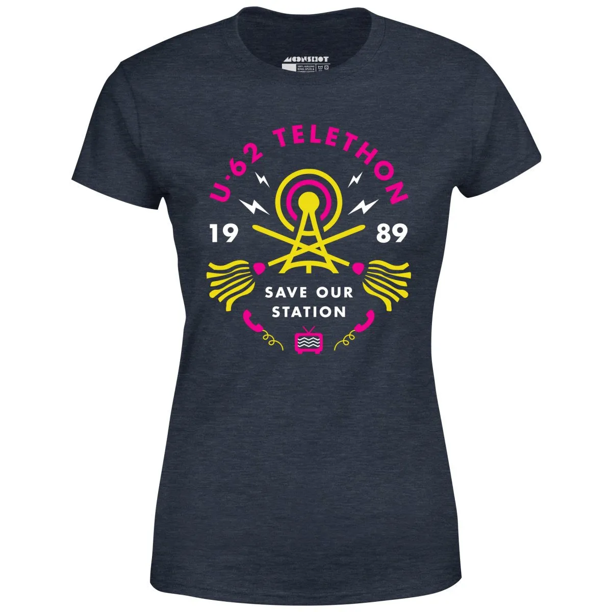 1989 UHF U-62 Telethon - Women's T-Shirt