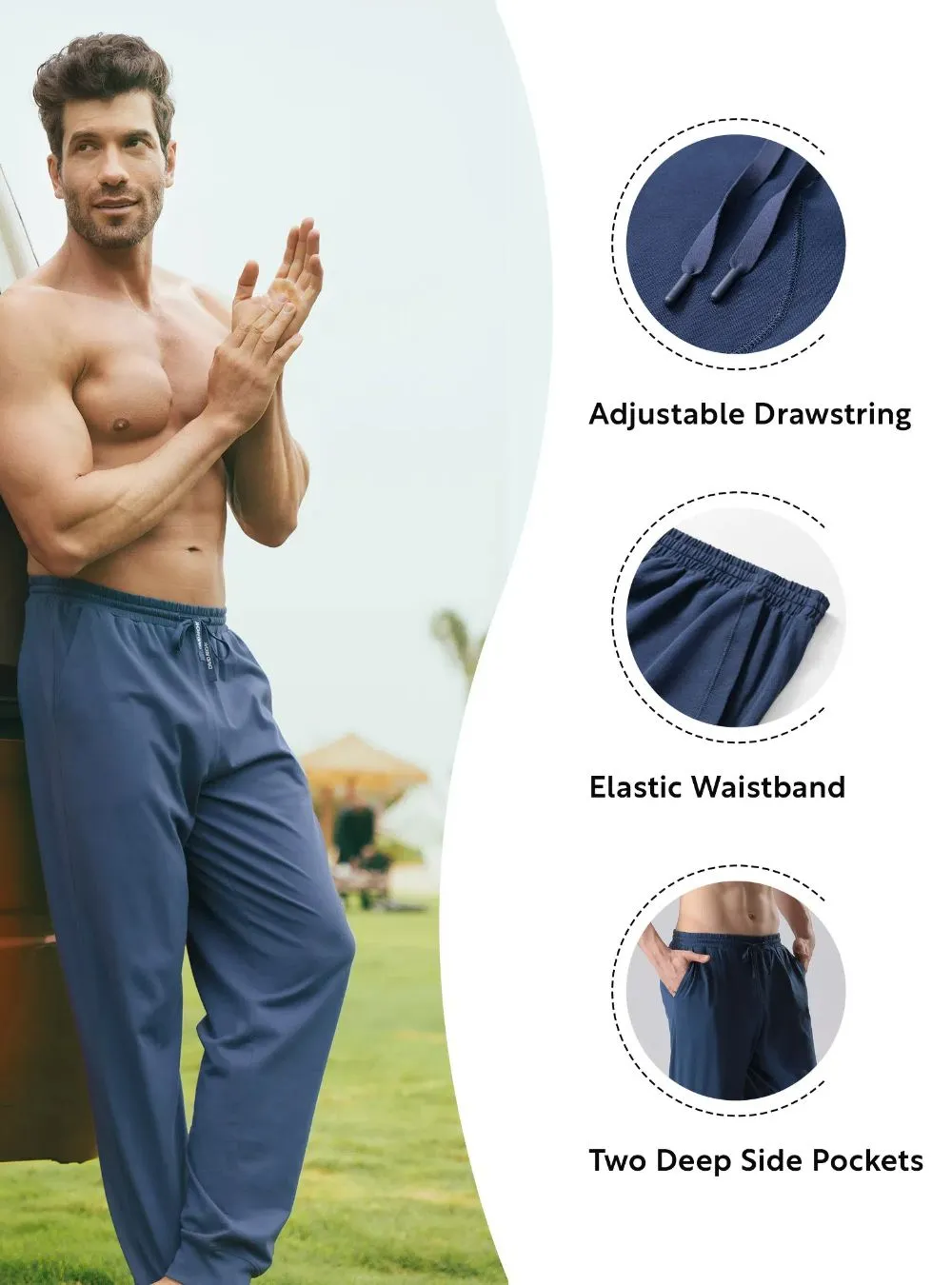 2 Packs Cotton Sleepwears Jogger