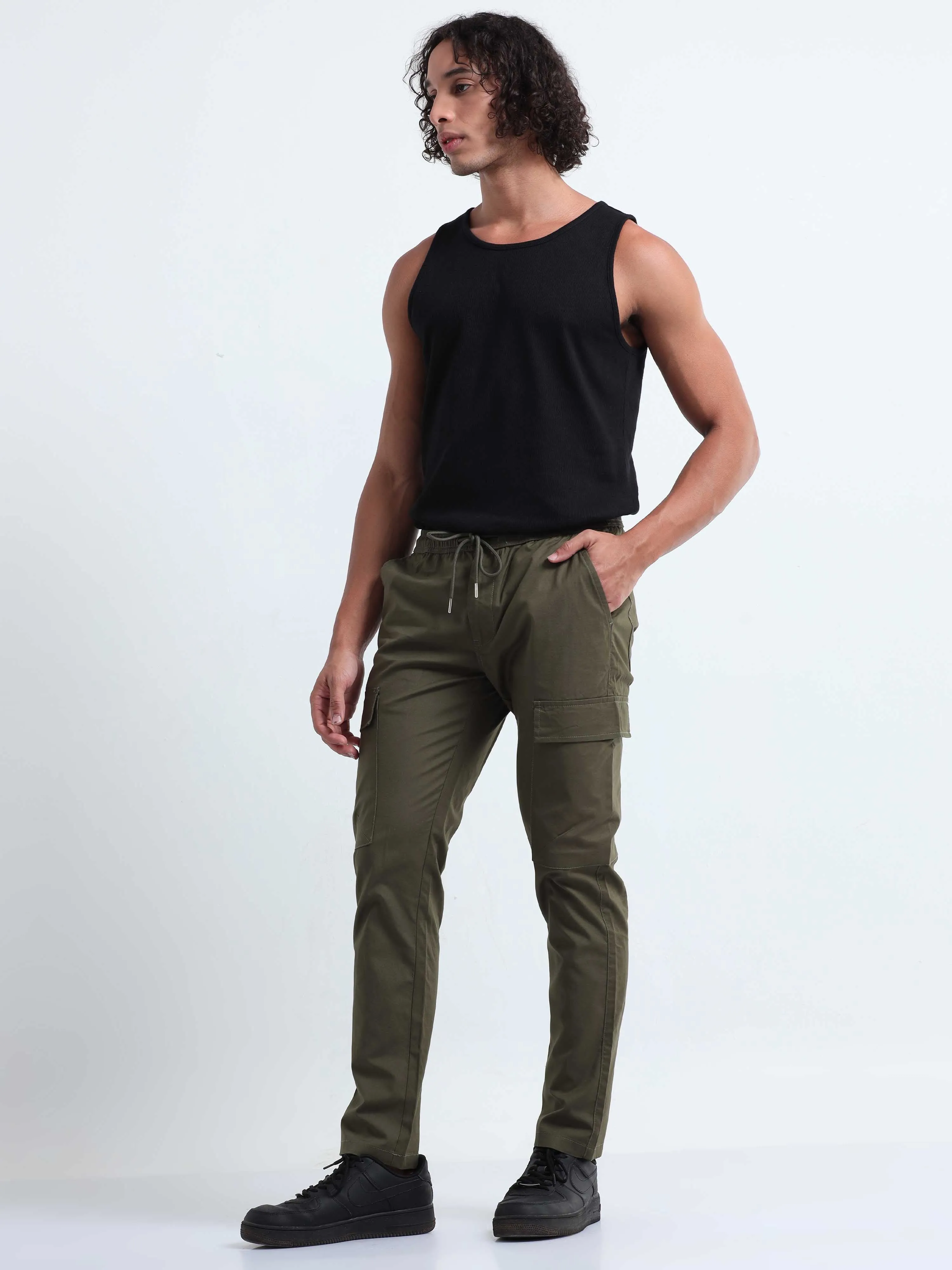 Air Sense Olive Cargo Pants