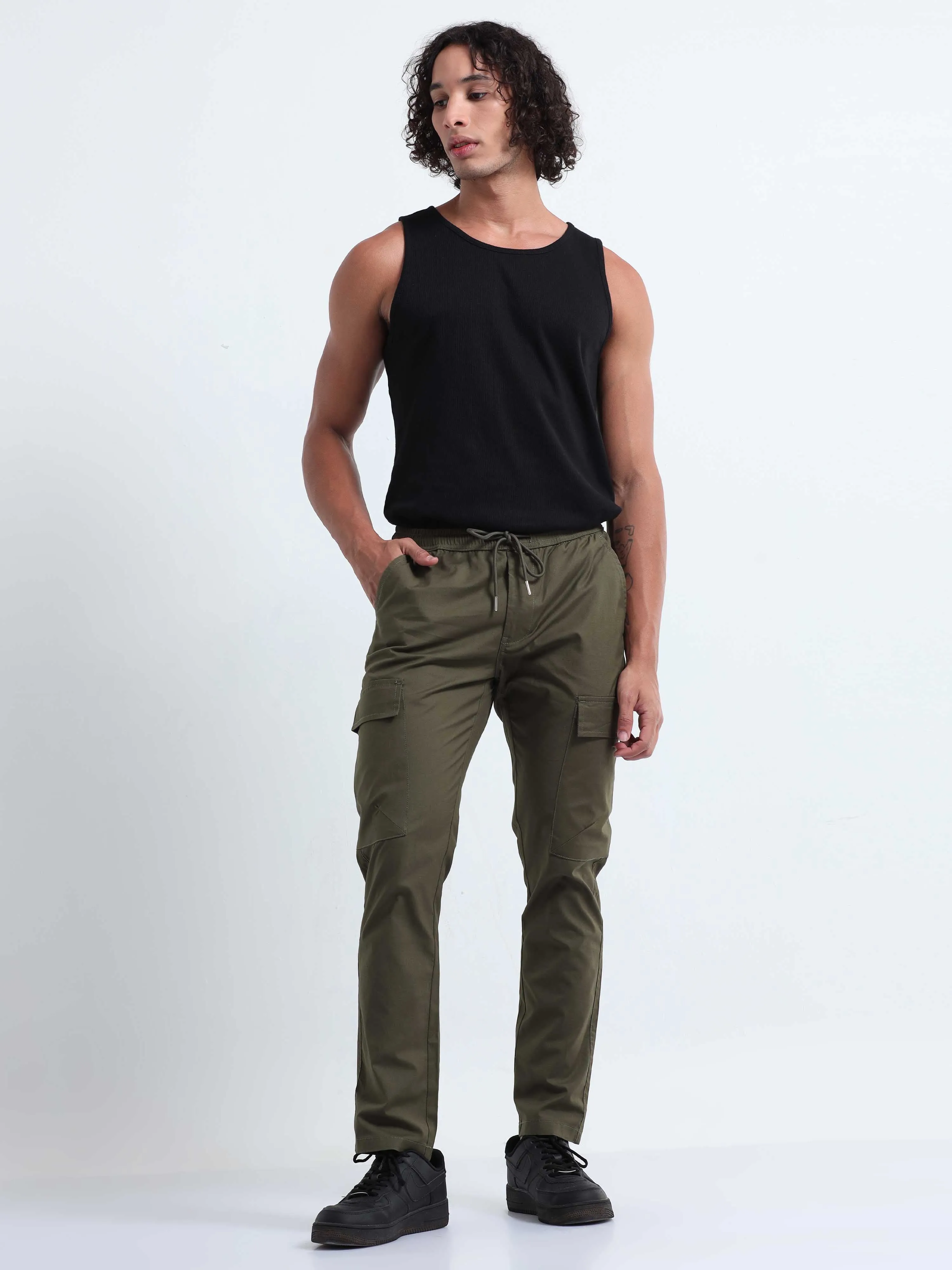 Air Sense Olive Cargo Pants