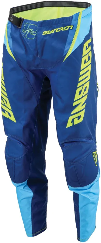 Answer 25 Syncron Envenom Pants Blue/Hyper Acid Size - 36