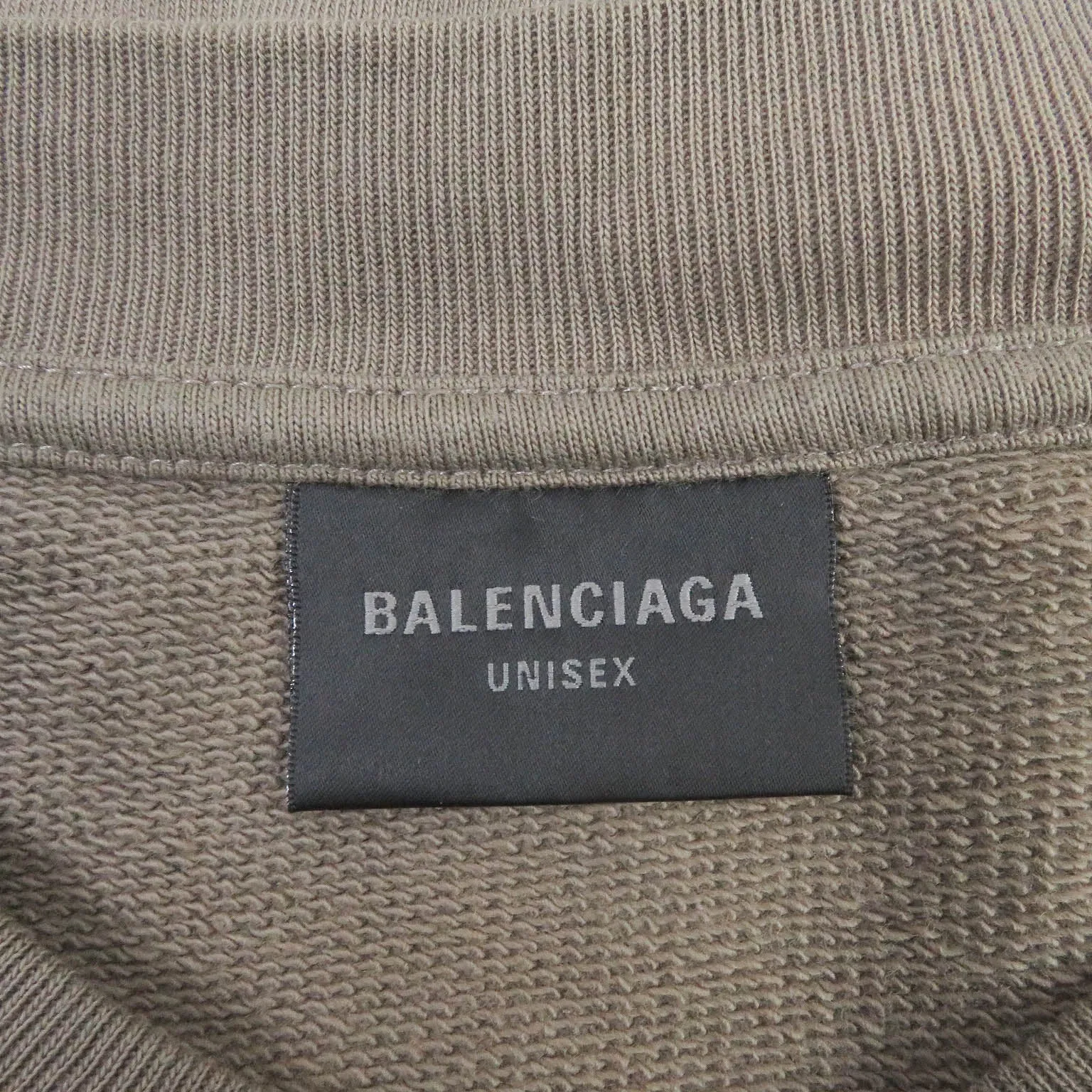 Balenciaga WFP Oversized Sweatshirt Beige S