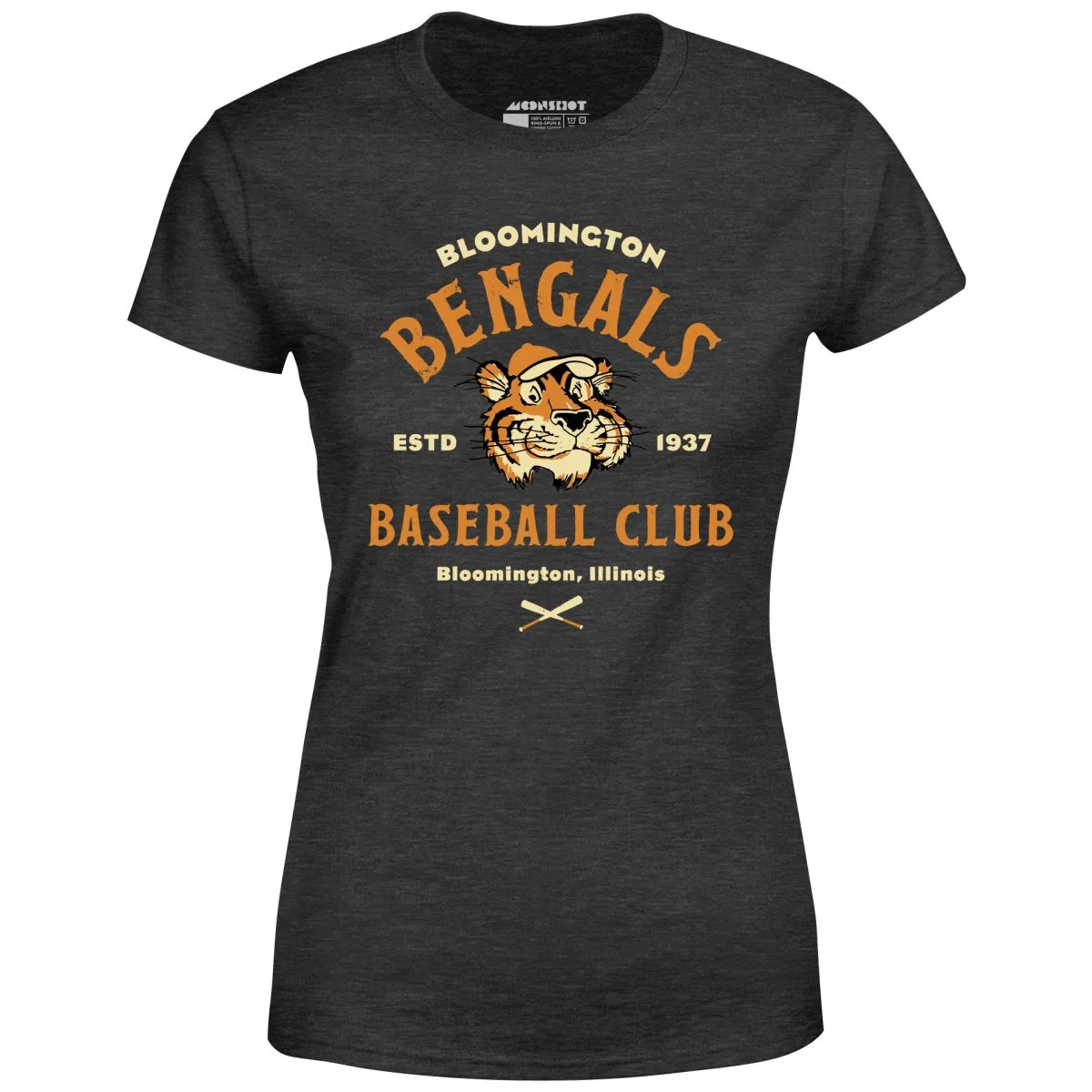 Bloomington Bengals - Illinois - Vintage Defunct Baseball Teams - Women's T-Shirt