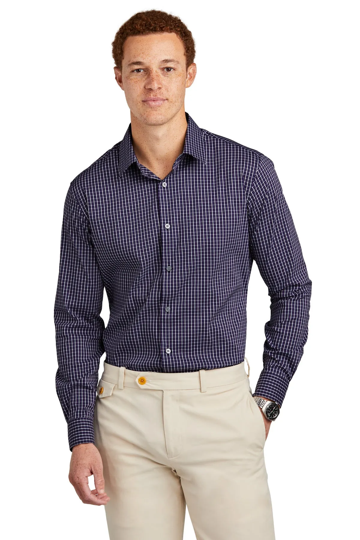 Brooks Brothers Tech Stretch Patterned Shirt BB18006