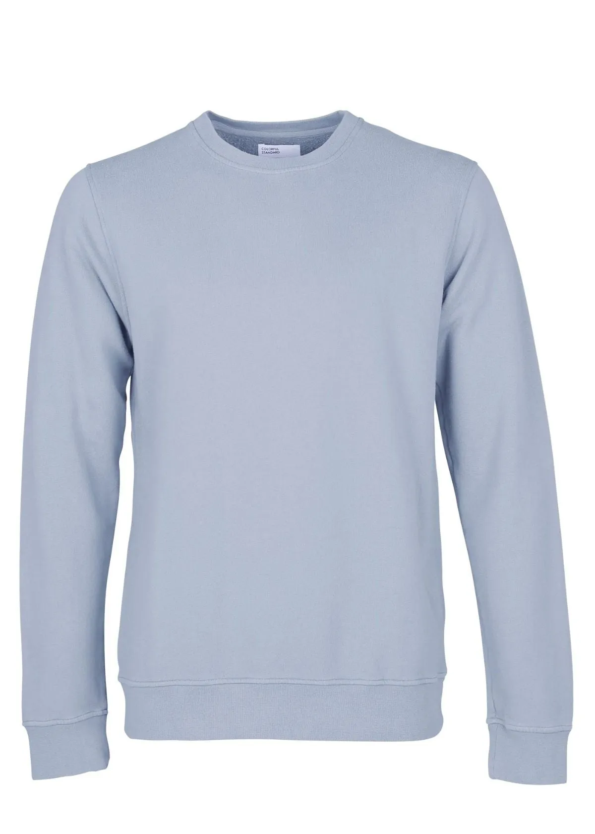 Classic Organic Crew Powder Blue