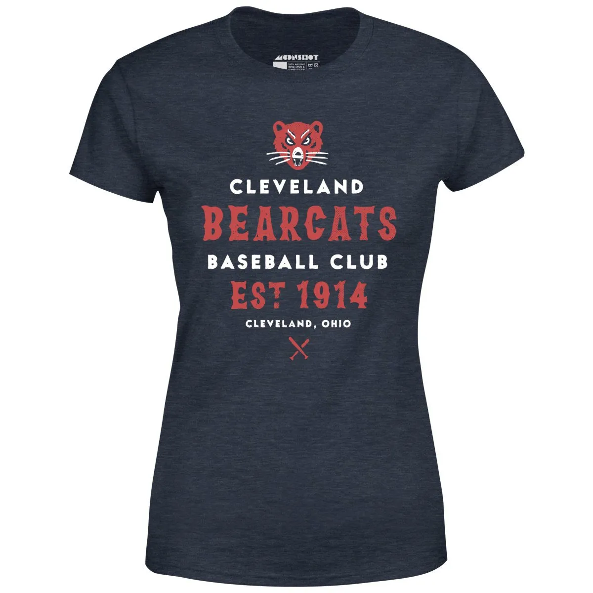 Cleveland Bearcats - Ohio - Vintage Defunct Baseball Teams - Women's T-Shirt