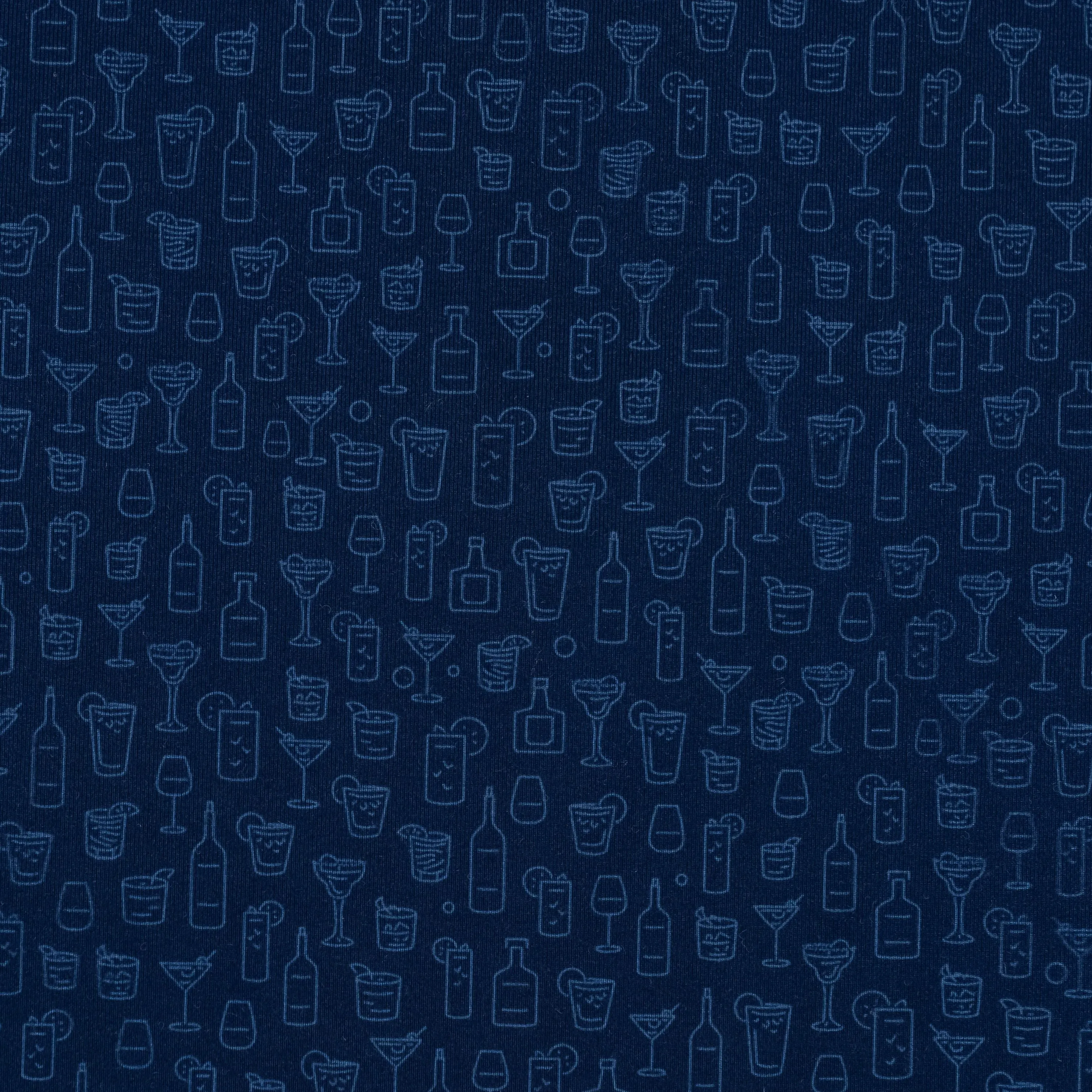 Cocktail Of Cocktails Performance Q-Zip | The Cocktail Of Cocktails - Fleet Navy/Slate Blue