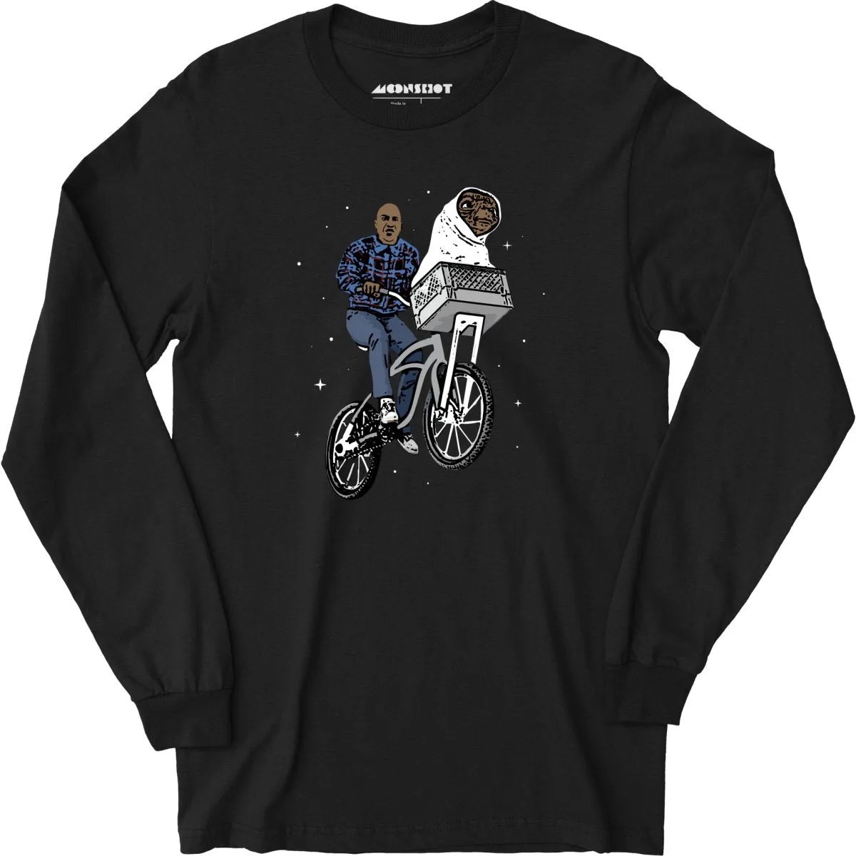 Deebo   Extra Terrestrial Bike Parody Mashup - Long Sleeve T-Shirt