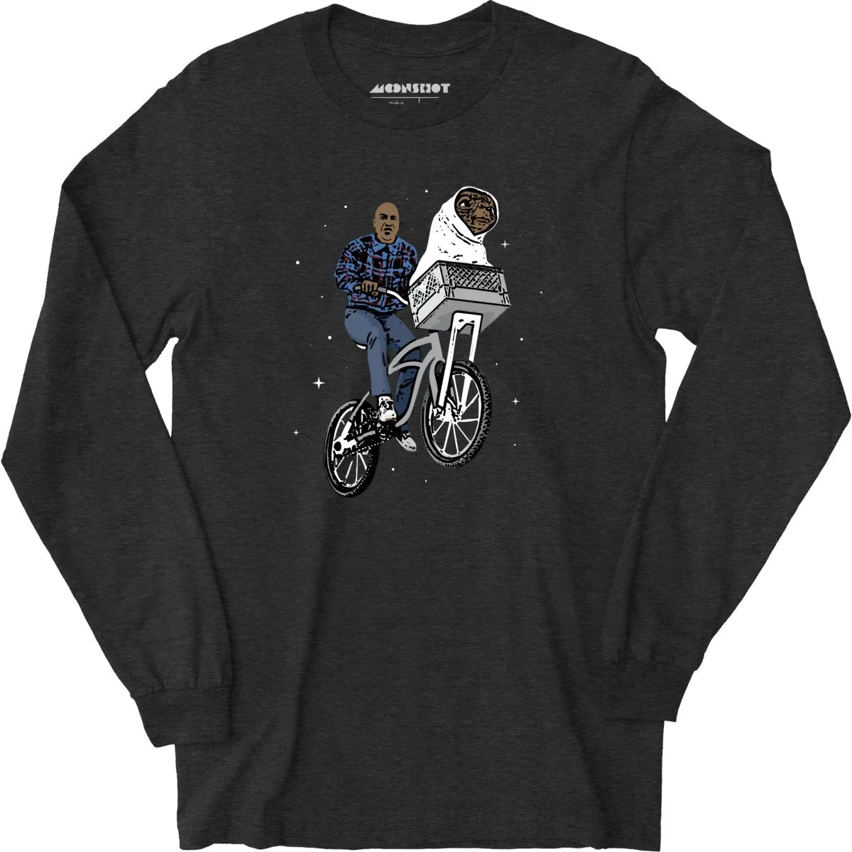 Deebo   Extra Terrestrial Bike Parody Mashup - Long Sleeve T-Shirt