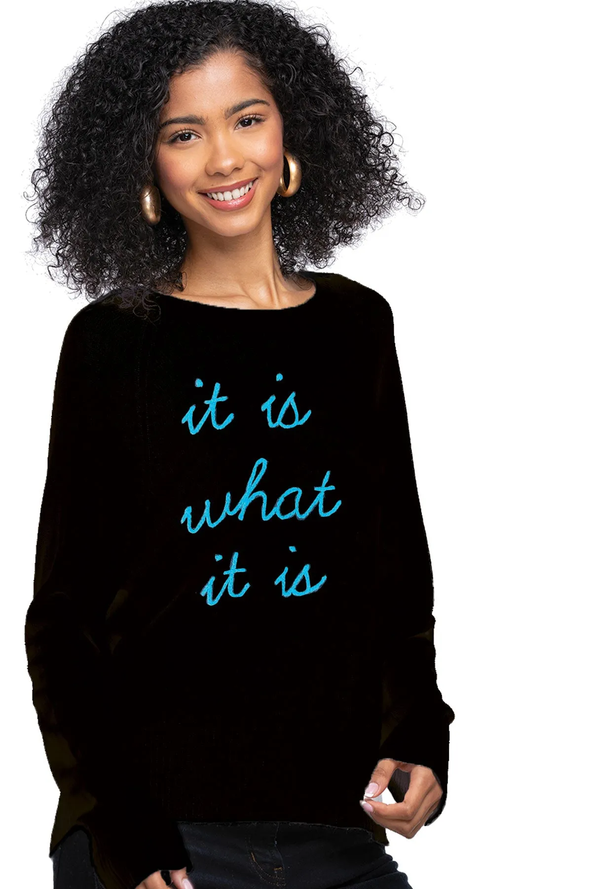 Eco Cotton Crew Sweater | it is what is is