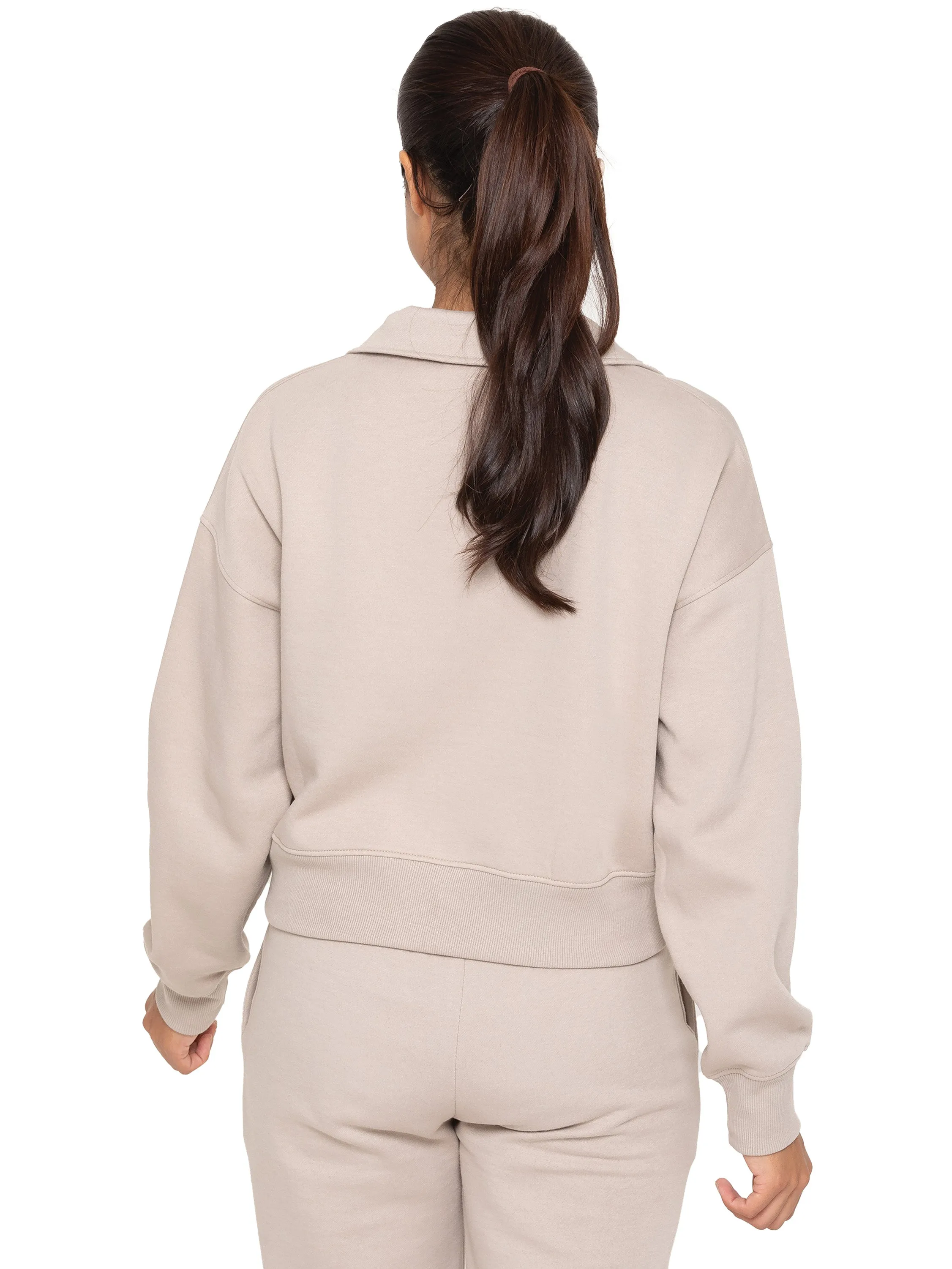 Enzo | Womens Funnel Neck Sweatshirt