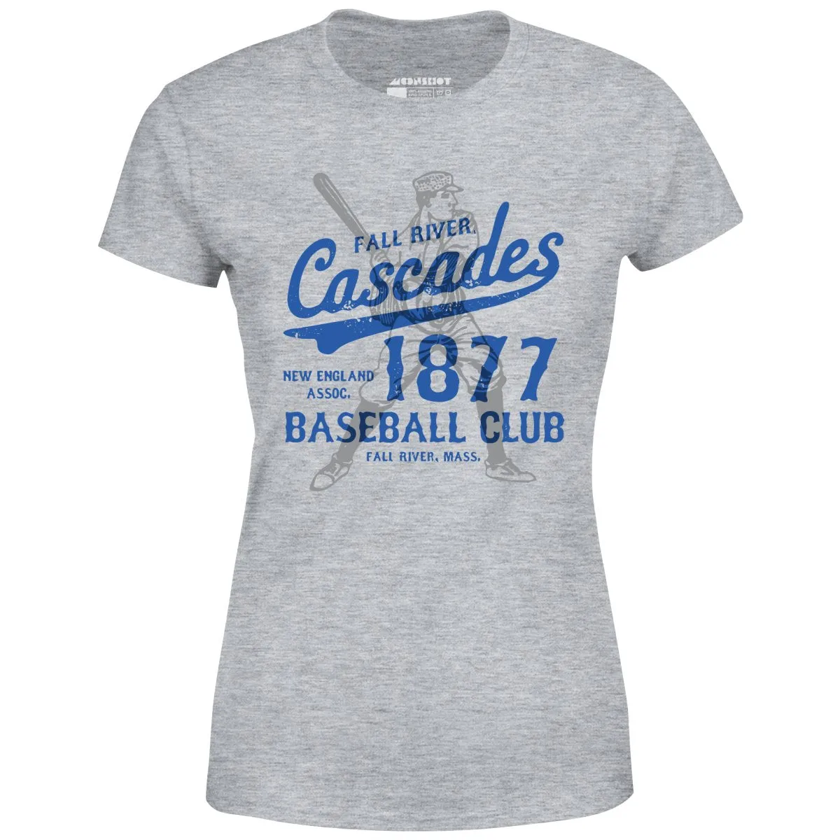 Fall River Cascades - Massachusetts - Vintage Defunct Baseball Teams - Women's T-Shirt