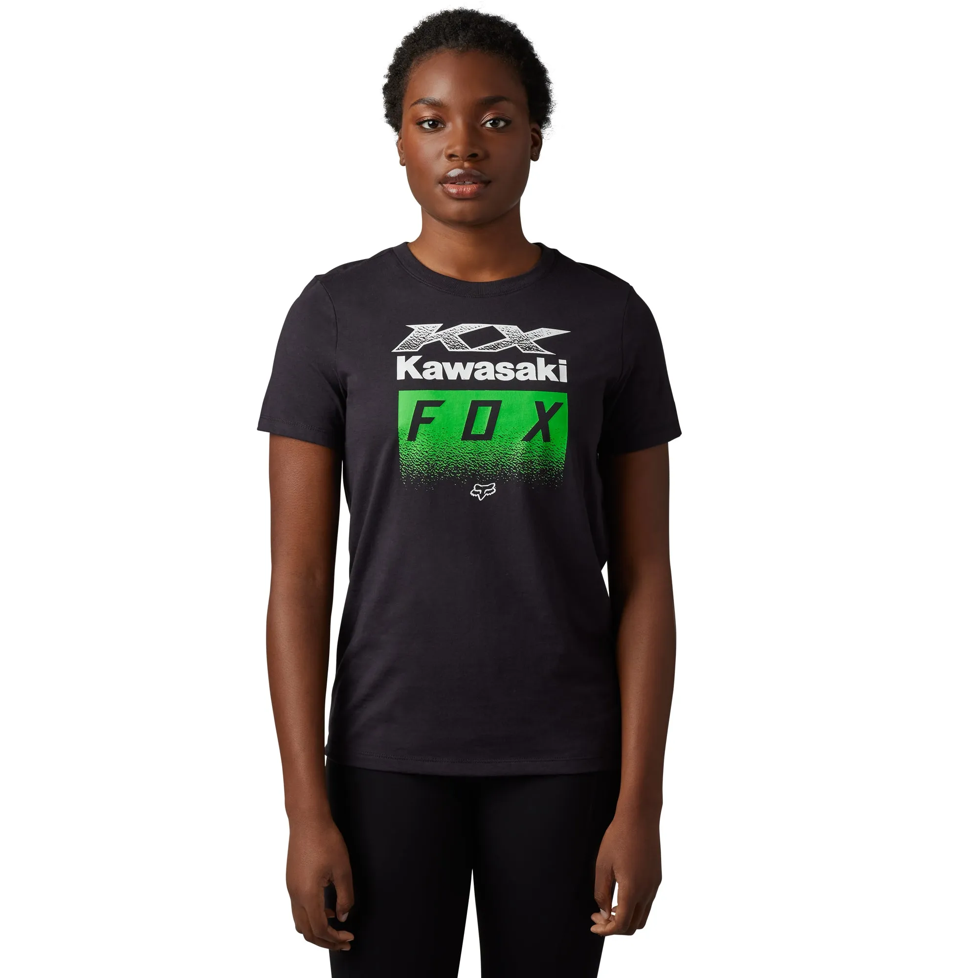 Fox Racing Kawasaki Short Sleeve Tee T-Shirt Black