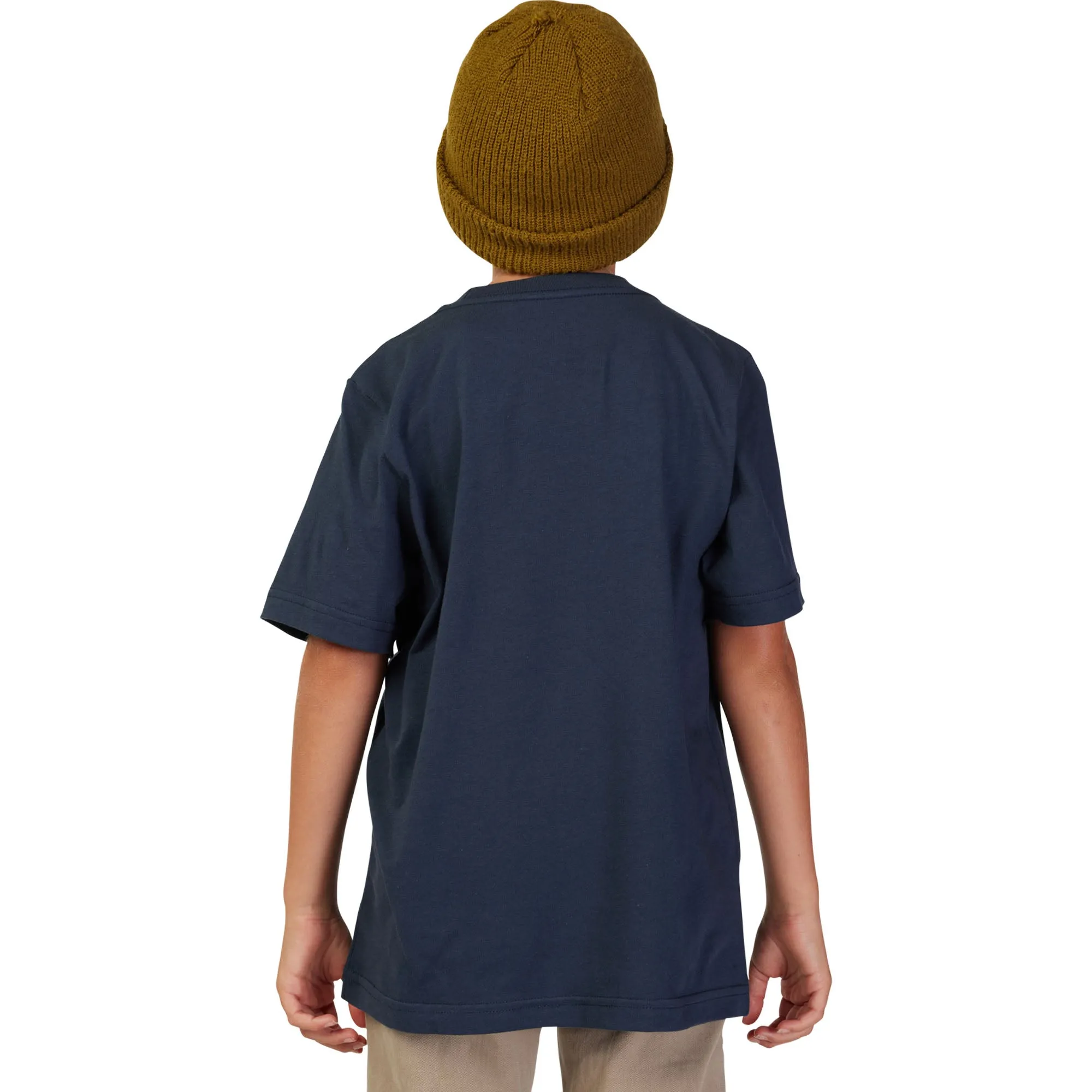 Fox Racing Youth Fox Legacy SS Tee T-Shirt Midnight Blue