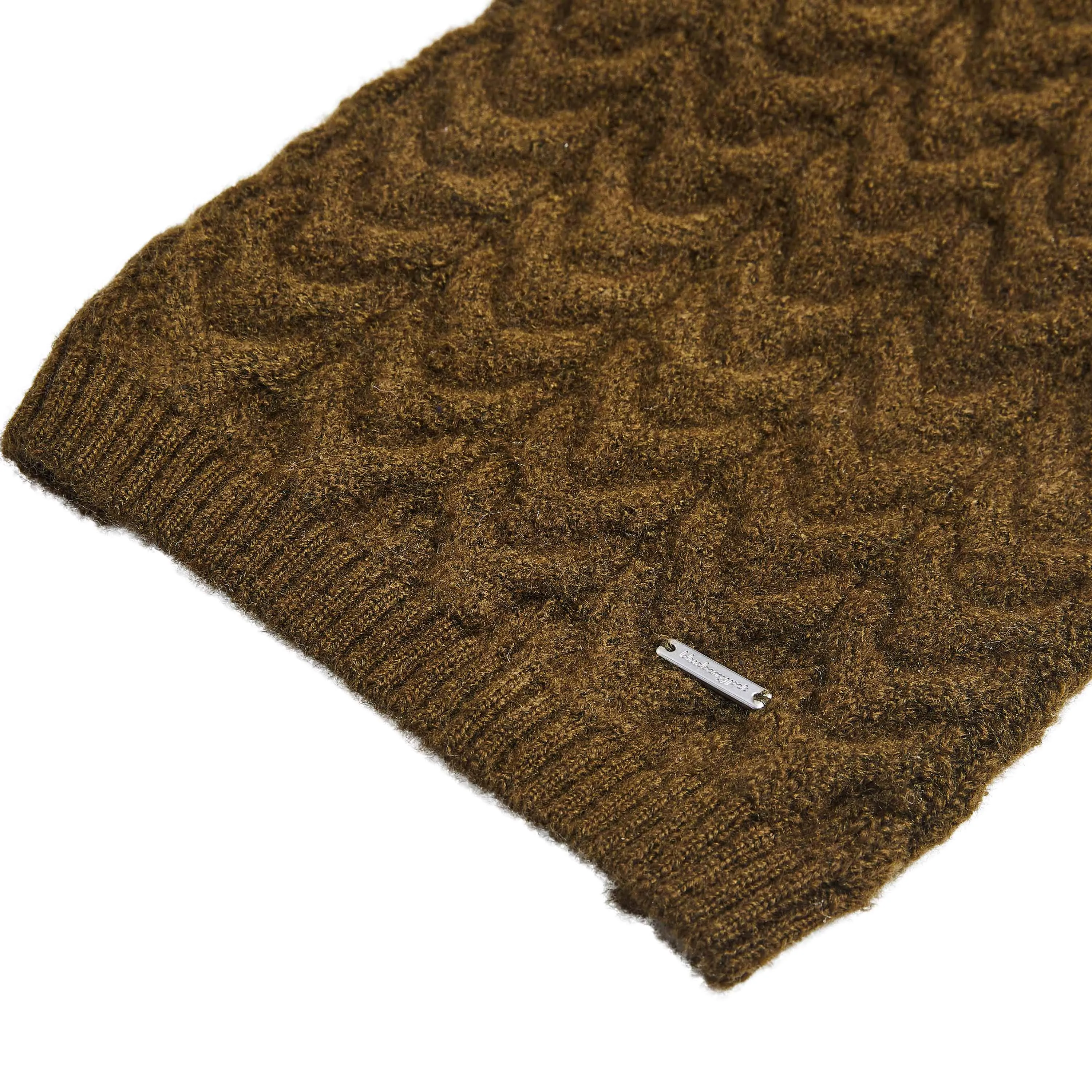 Fuzzy Textured Knit Dog Sweater, Turtle-neck