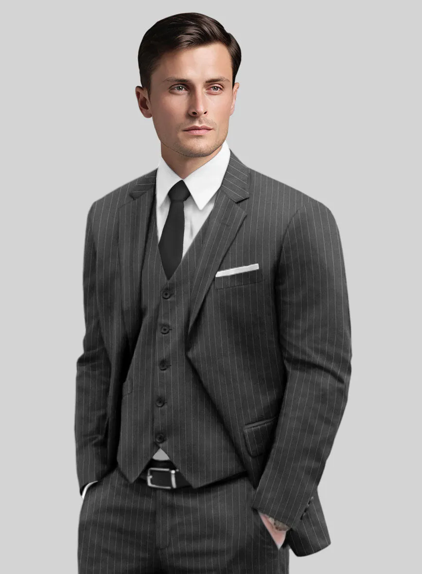 Gray Pinstripe Jacket