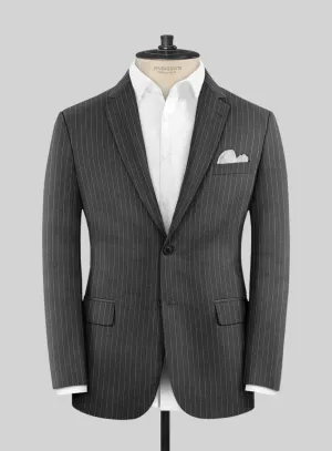 Gray Pinstripe Jacket