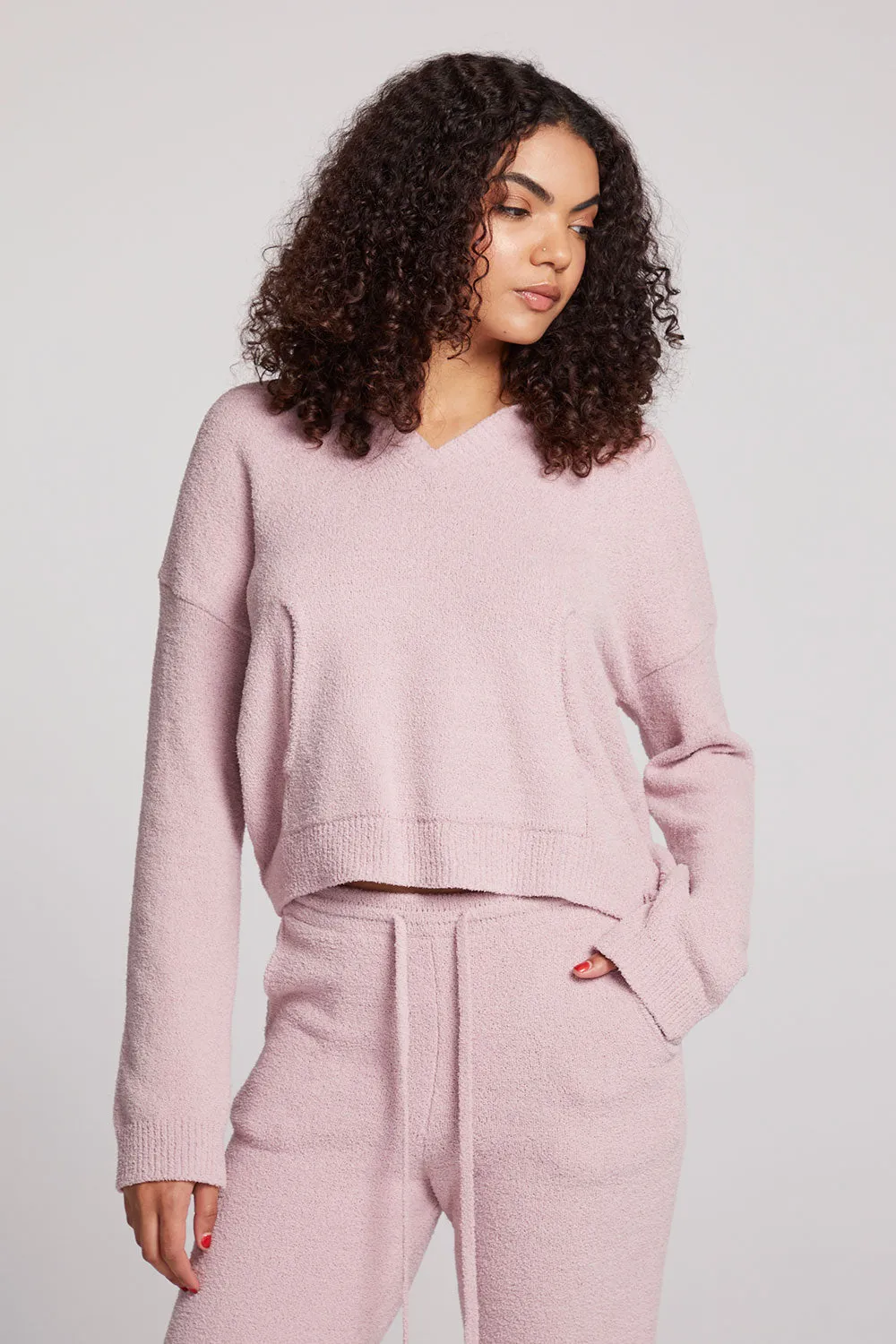 Hazen Mauve Rose Pullover