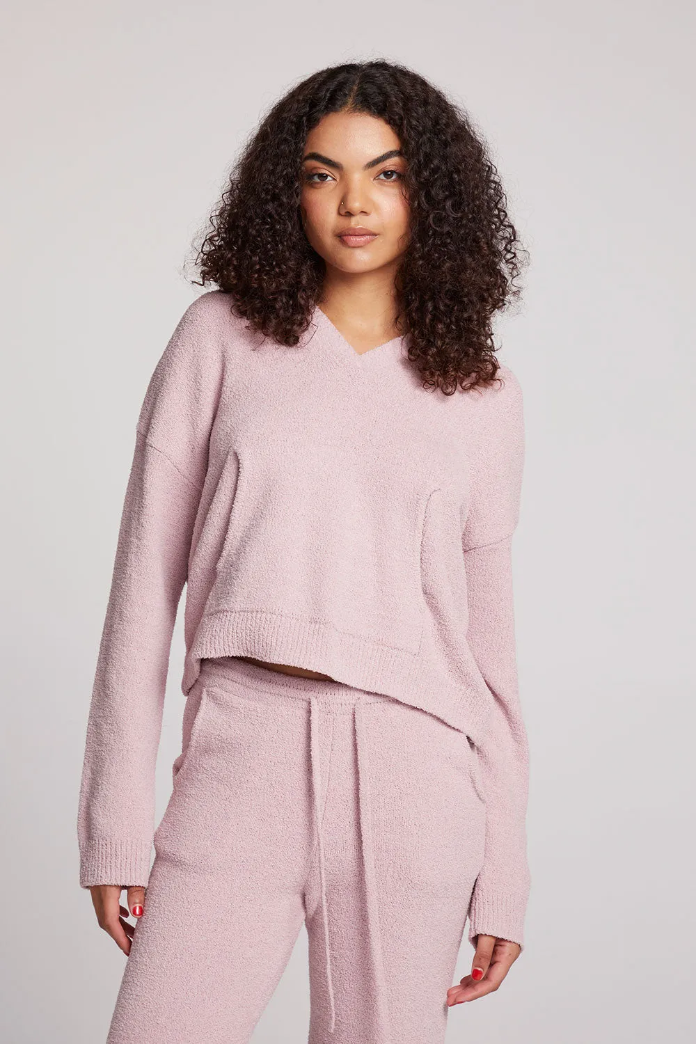 Hazen Mauve Rose Pullover