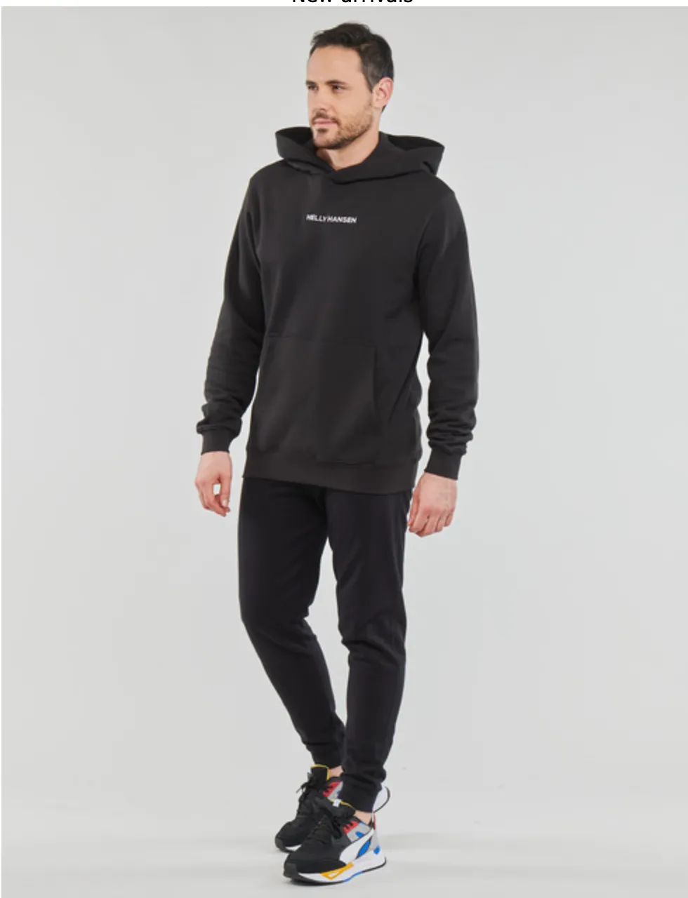 Helly Hansen Core Graphic Sweat Hoodie Black