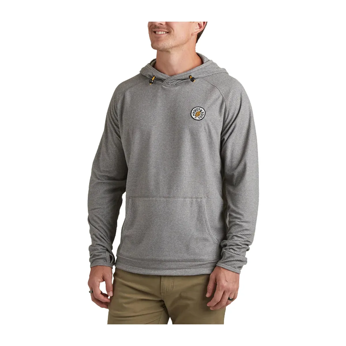 Howler Bros Palo Duro Fleece Hoodie Deep Grey Heather