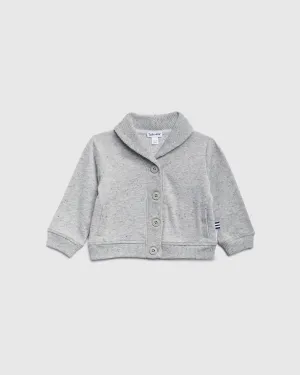 Infant Boys Grey Speckle Sweater