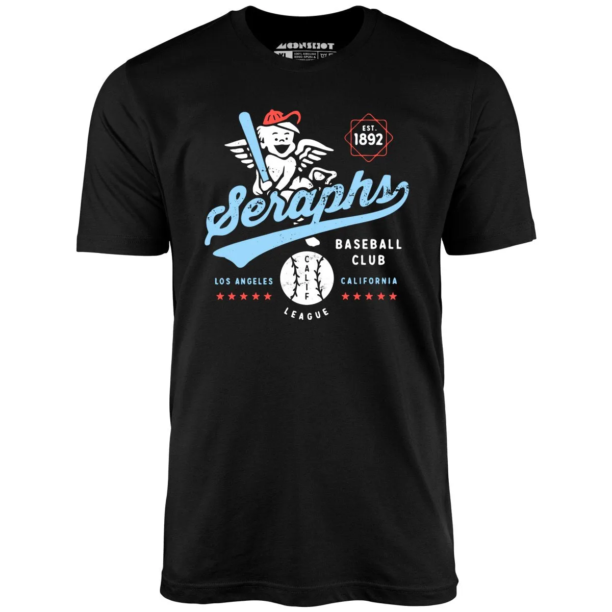 Los Angeles Seraphs - California - Vintage Defunct Baseball Teams - Unisex T-Shirt