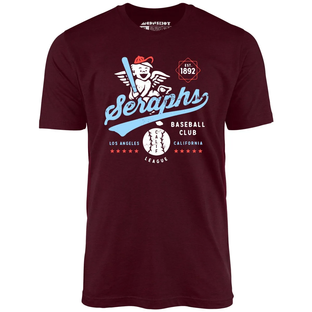 Los Angeles Seraphs - California - Vintage Defunct Baseball Teams - Unisex T-Shirt