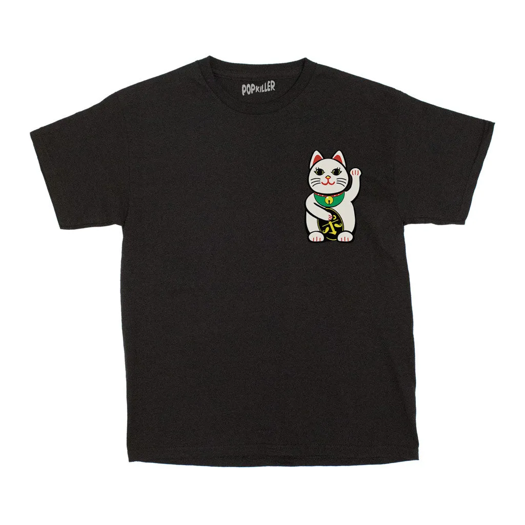 Lucky Cat Chest Youth T-shirt