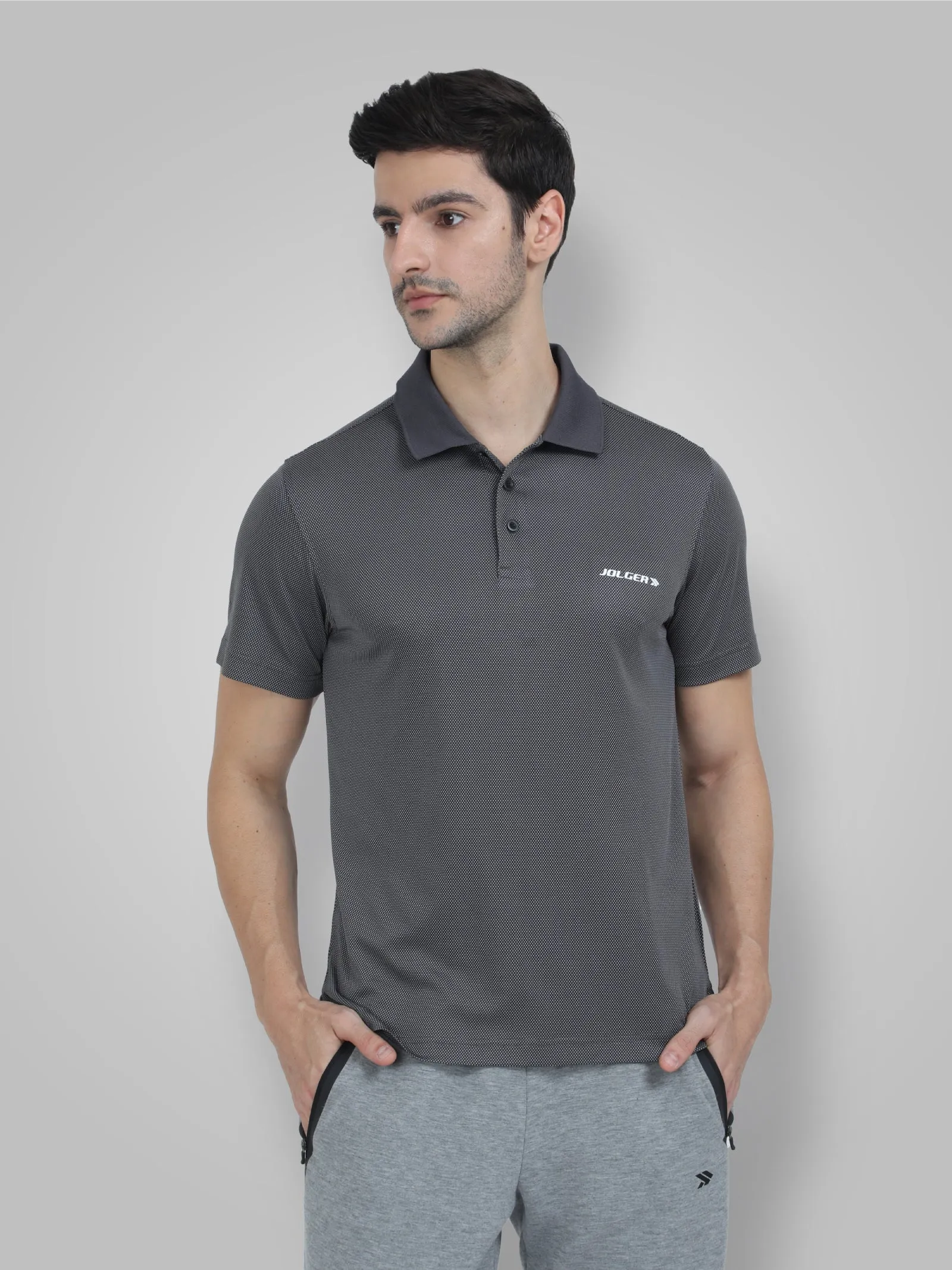 Men's Wrinkle Free Polo T-Shirt