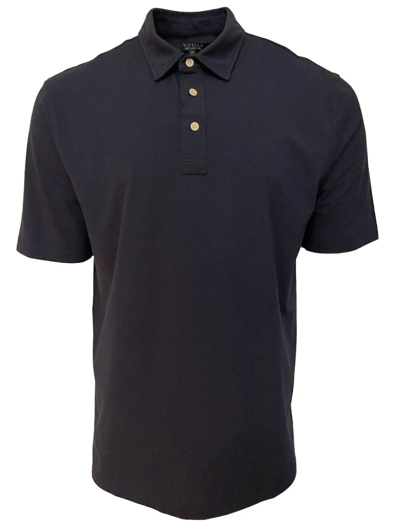 Navy Golf Polos for Men