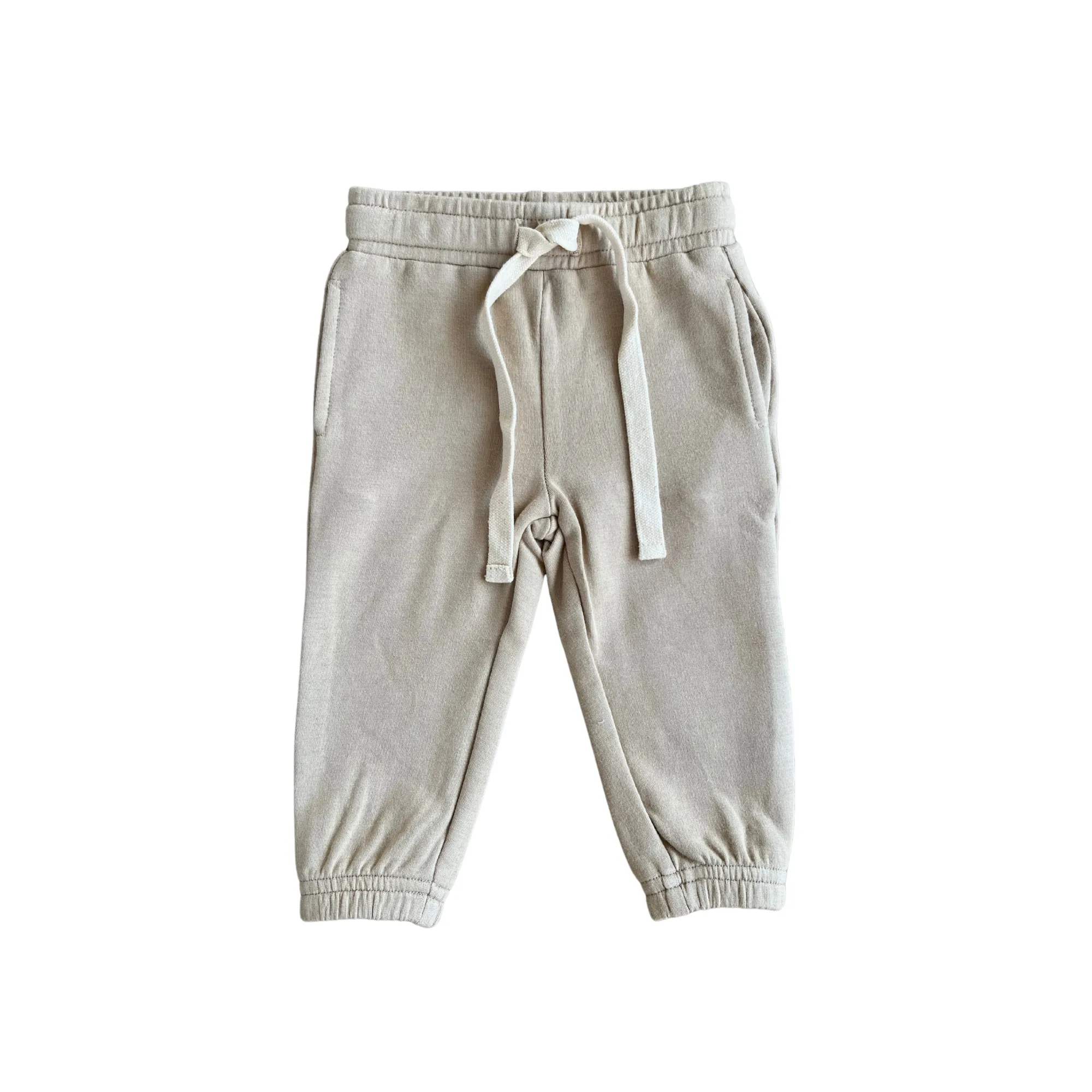 Oatmeal Colored Joggers