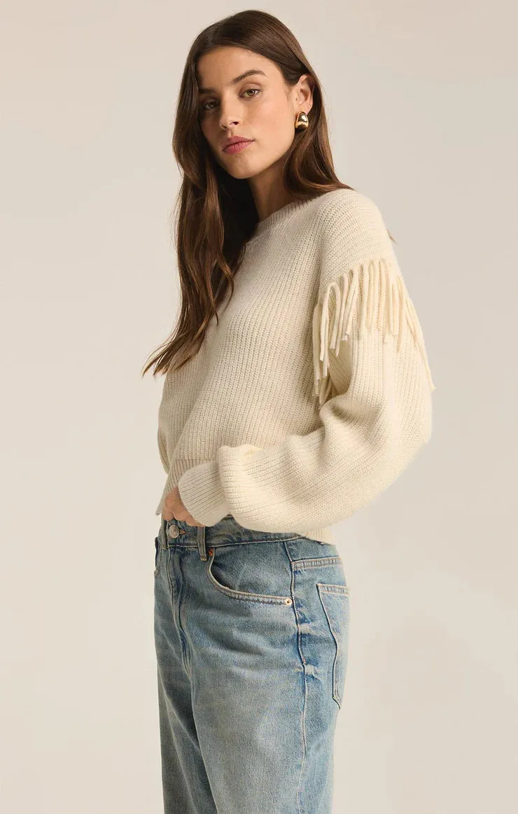 On the Fringe Sweater