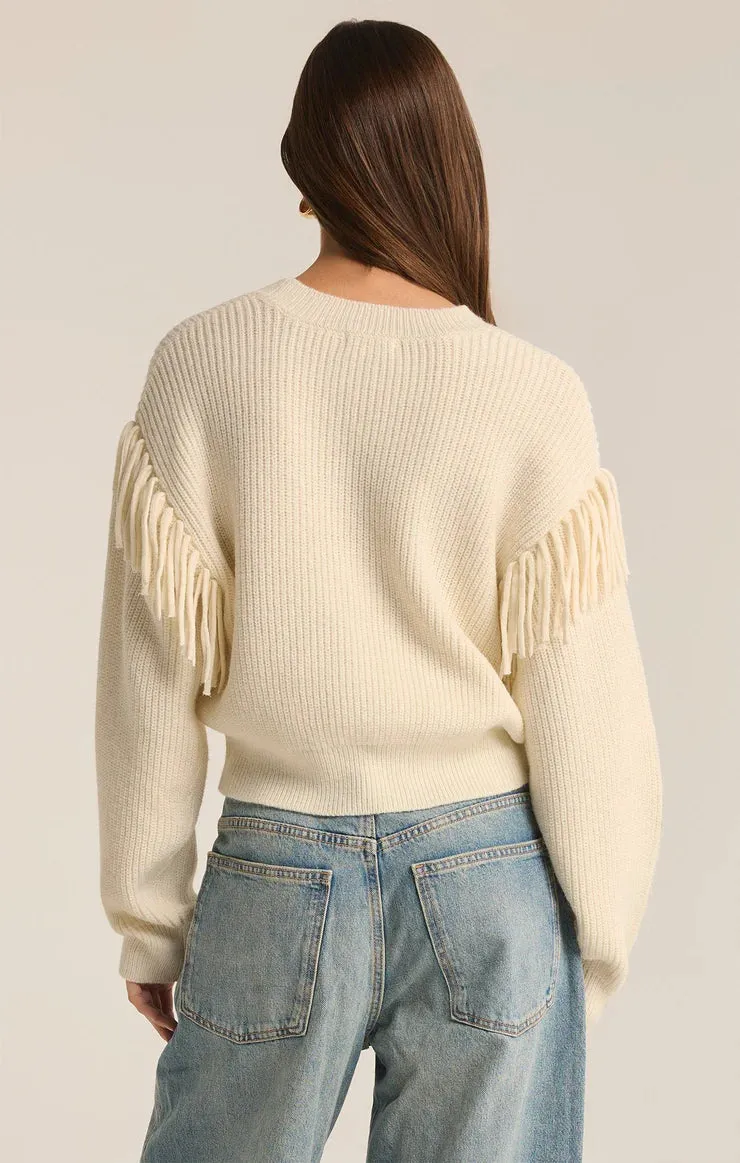 On the Fringe Sweater