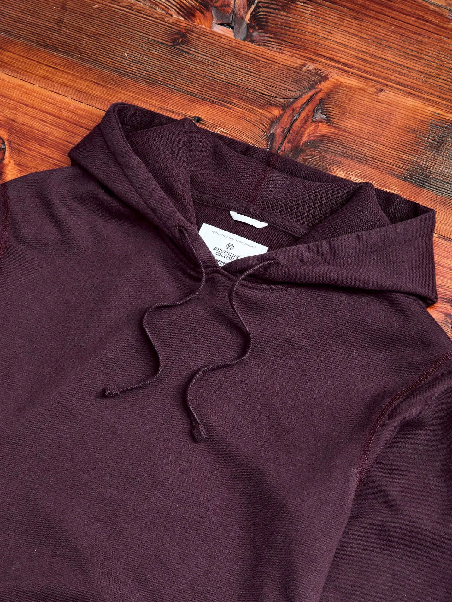 Pullover Hoodie in Oxblood