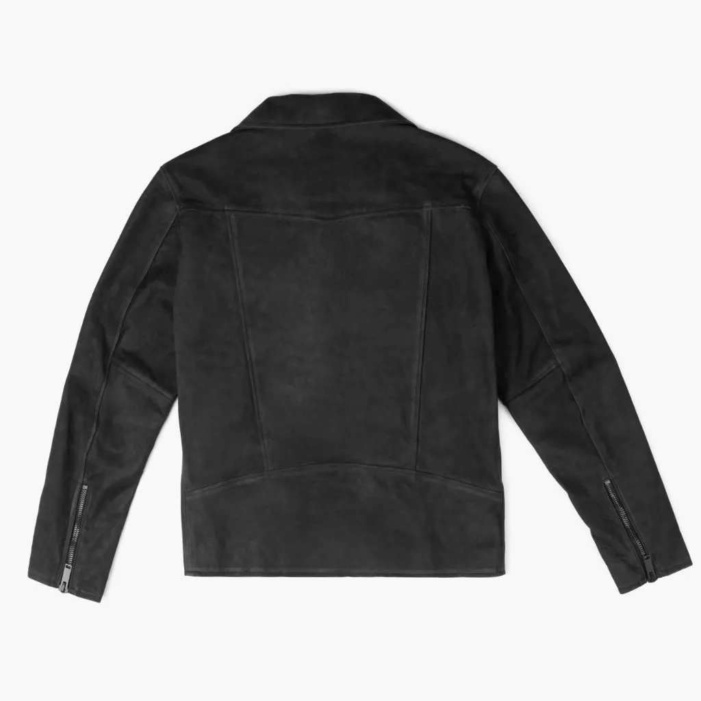 [S] Motorcycle Jacket | Black Matte