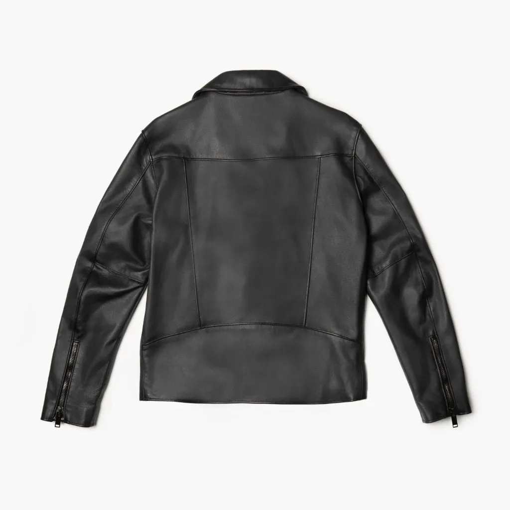 [S] Motorcycle Jacket | Black