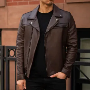 [S] Motorcycle Jacket | Old English