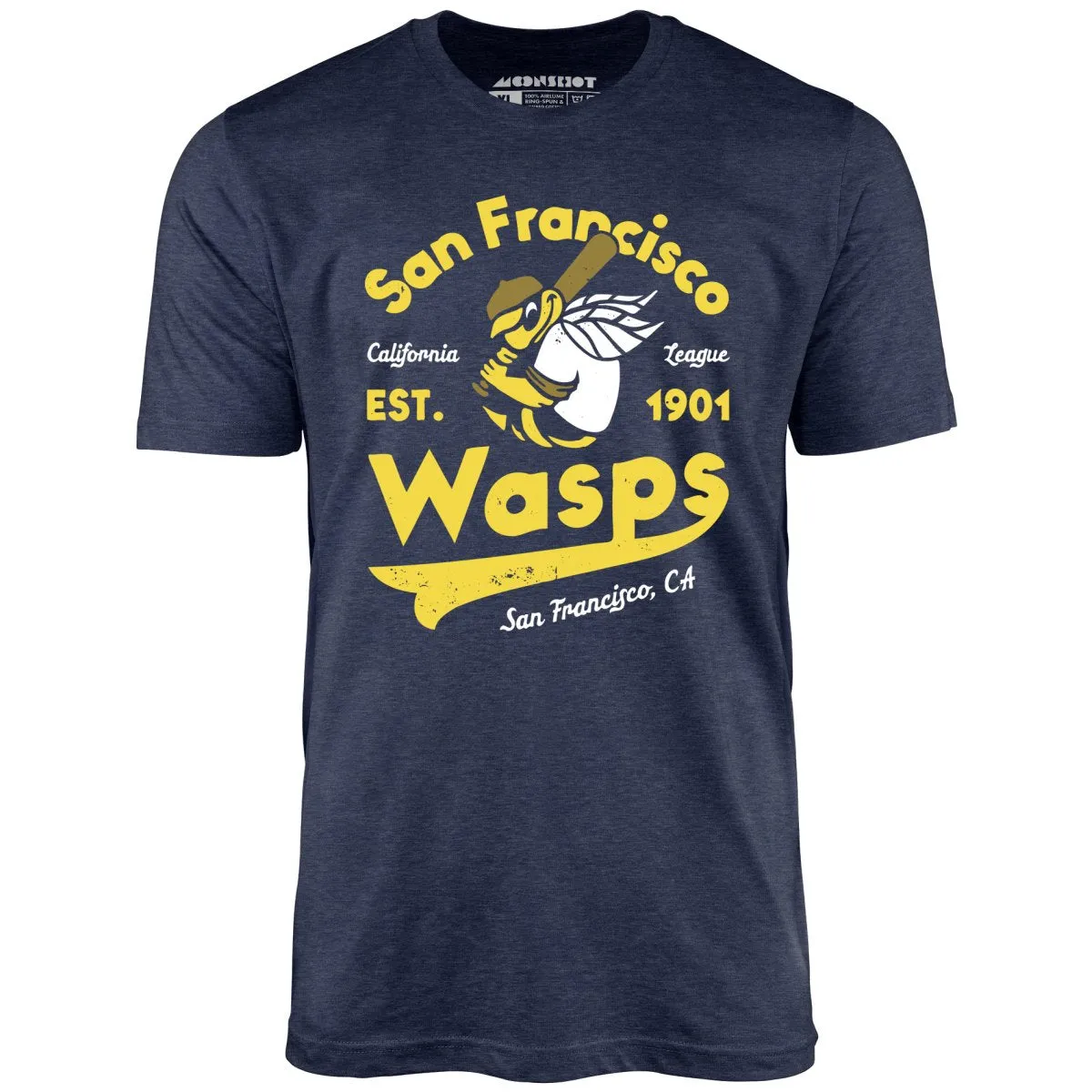 San Francisco Wasps - California - Vintage Defunct Baseball Teams - Unisex T-Shirt