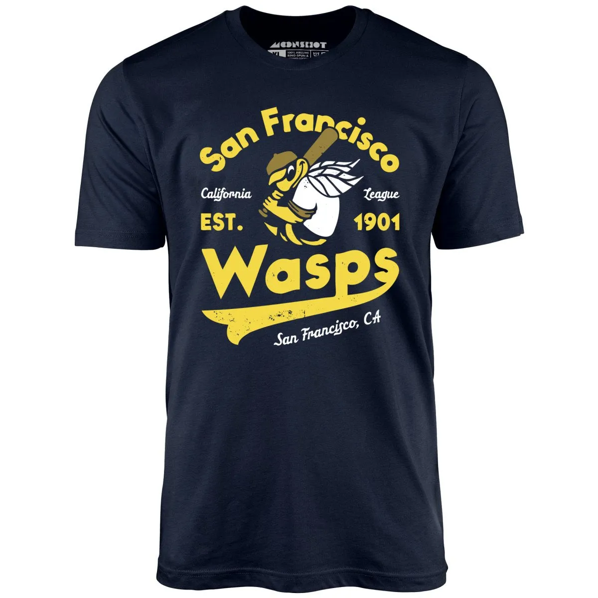 San Francisco Wasps - California - Vintage Defunct Baseball Teams - Unisex T-Shirt