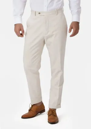 Sand Linen Blend Pants