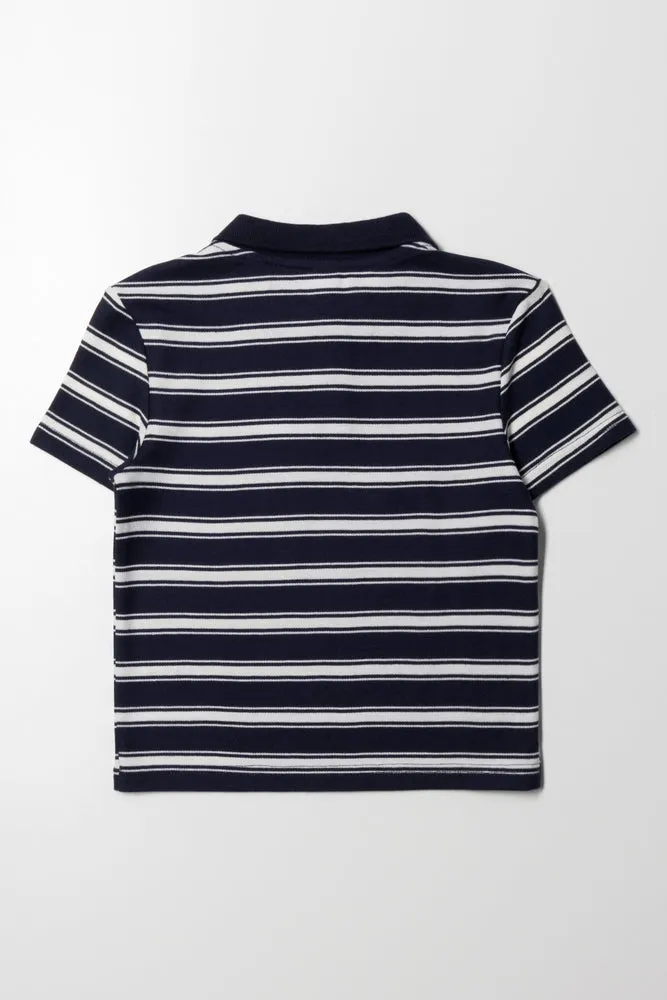 Stay sharp and comfortable with our Stripe Sporty Golfer in Navy and White – ideal for active days and casual outings.

Product Information:

-Striped Golfer
-Sporty T-Shirt
-65% Polyester 35% Cotton