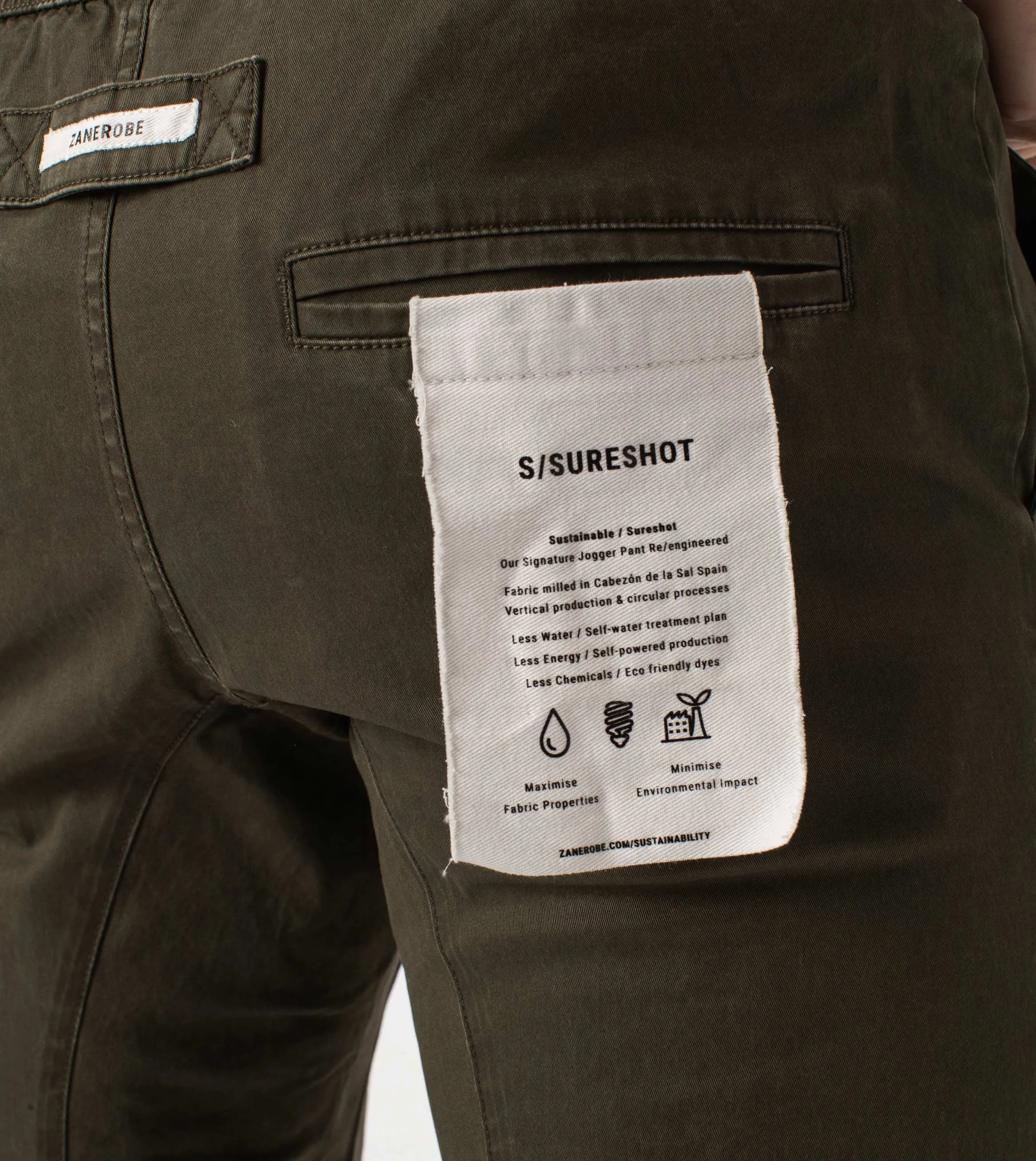 Sustainable Sureshot Jogger Peat