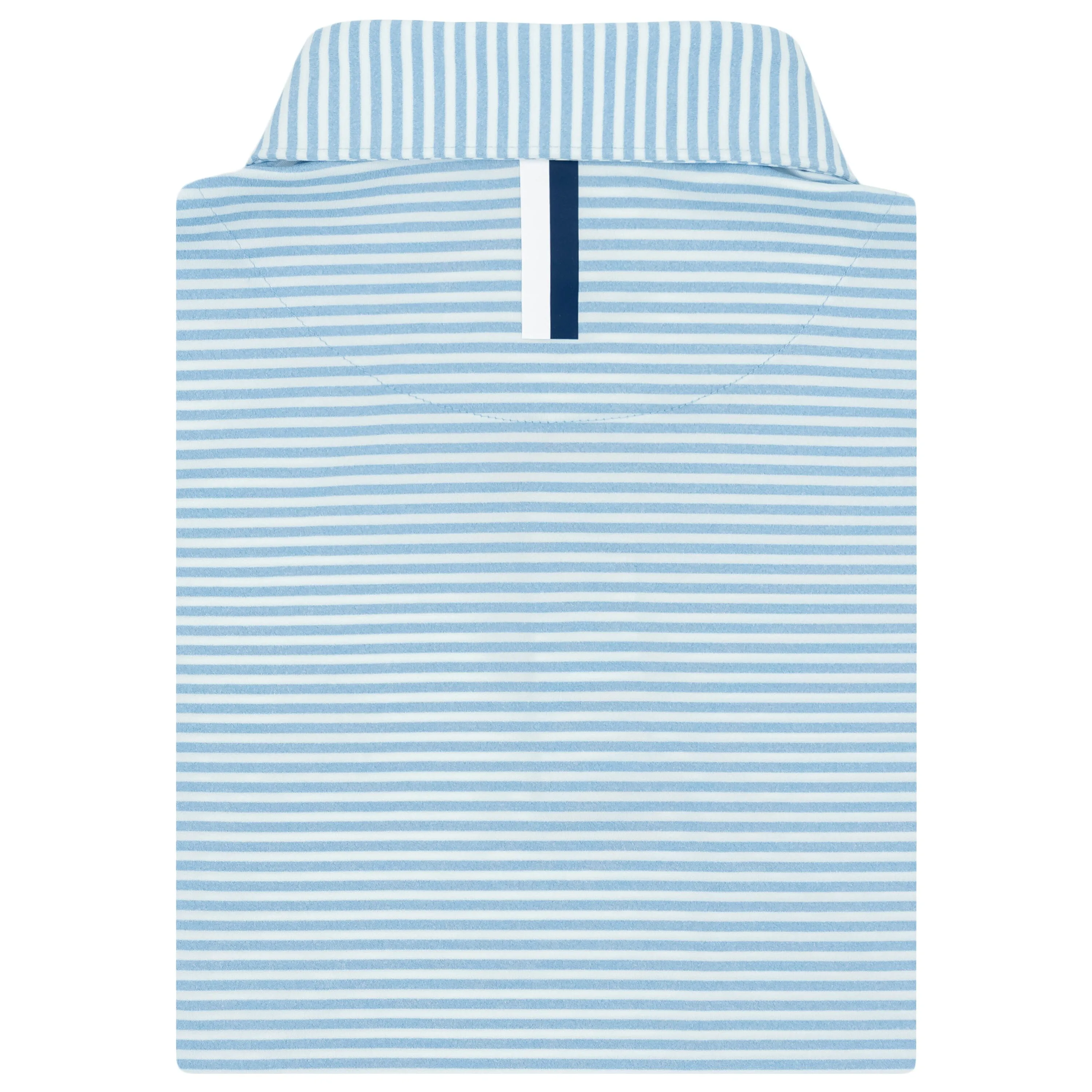 The Barts Heather Stripe | Performance Polo | The Barts Heather Stripe - Seafoam/Stone Blue