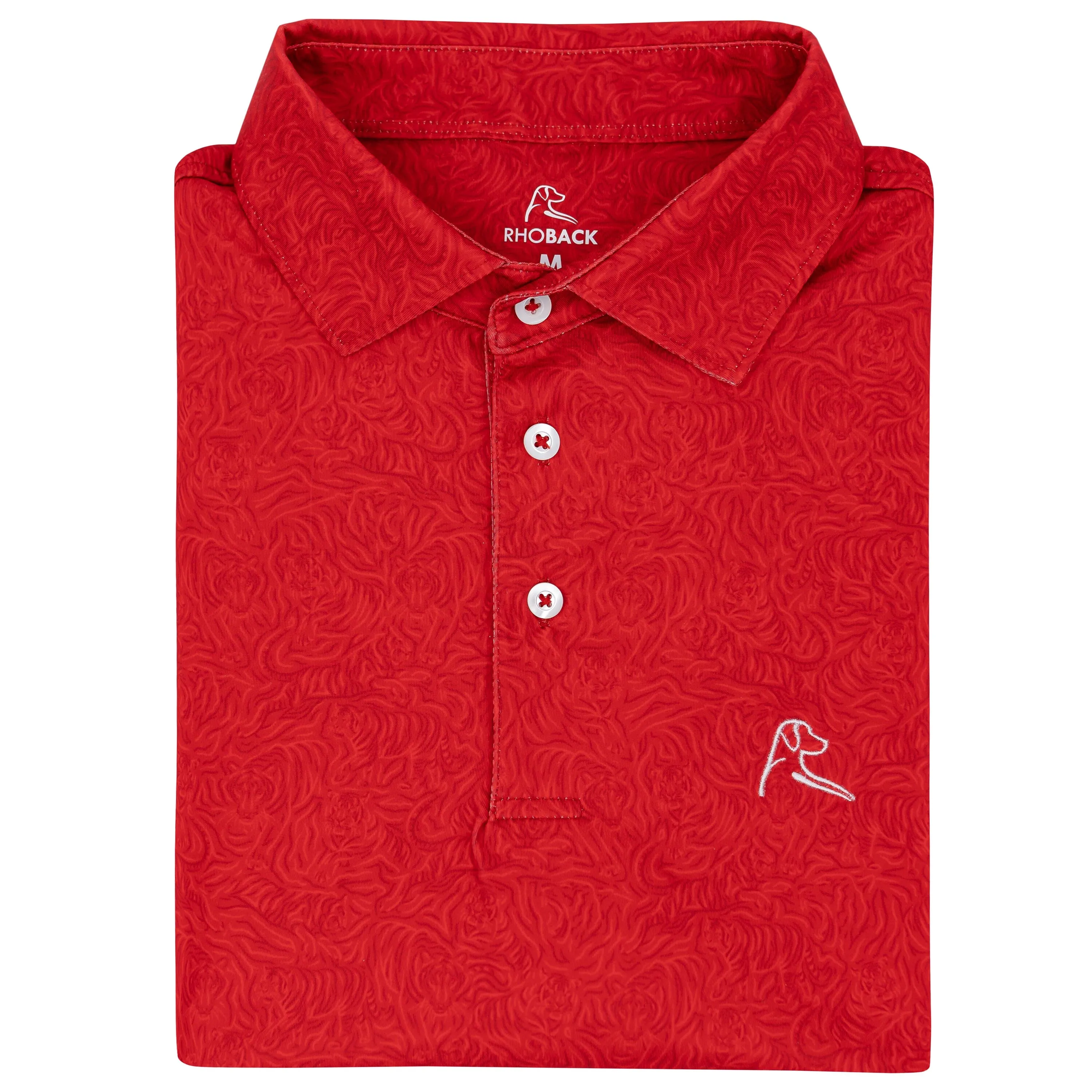 The Tiger | Performance Polo | The Tiger - Classic Red