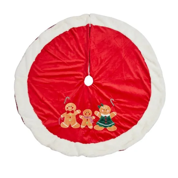 Three Kings Gingerbread Family Tree Skirt