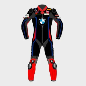 Tom Sykes BMW Motorrad WSBK Black Suit and Jackets 2019