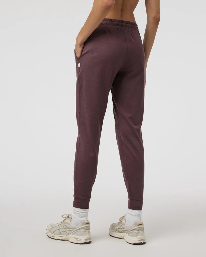 Vuori Long Performance Jogger - ELDERBERRY HEATHER