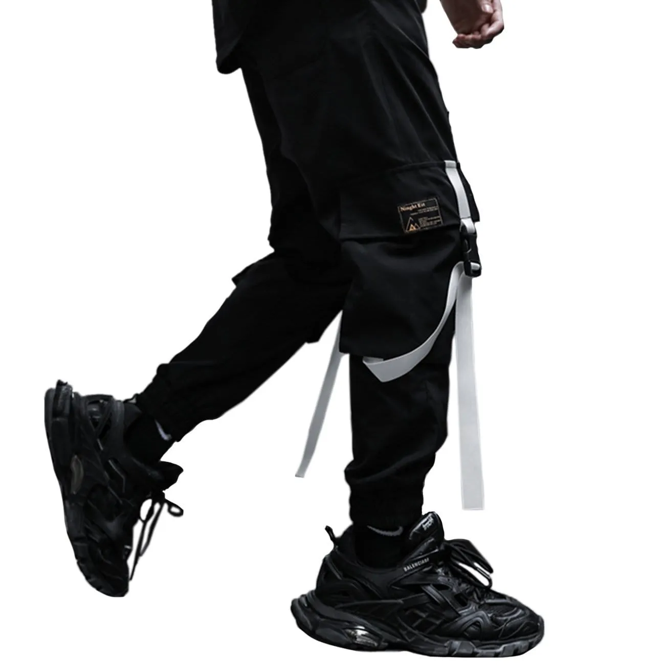 WLS Label Barcode Print Cargo Pants