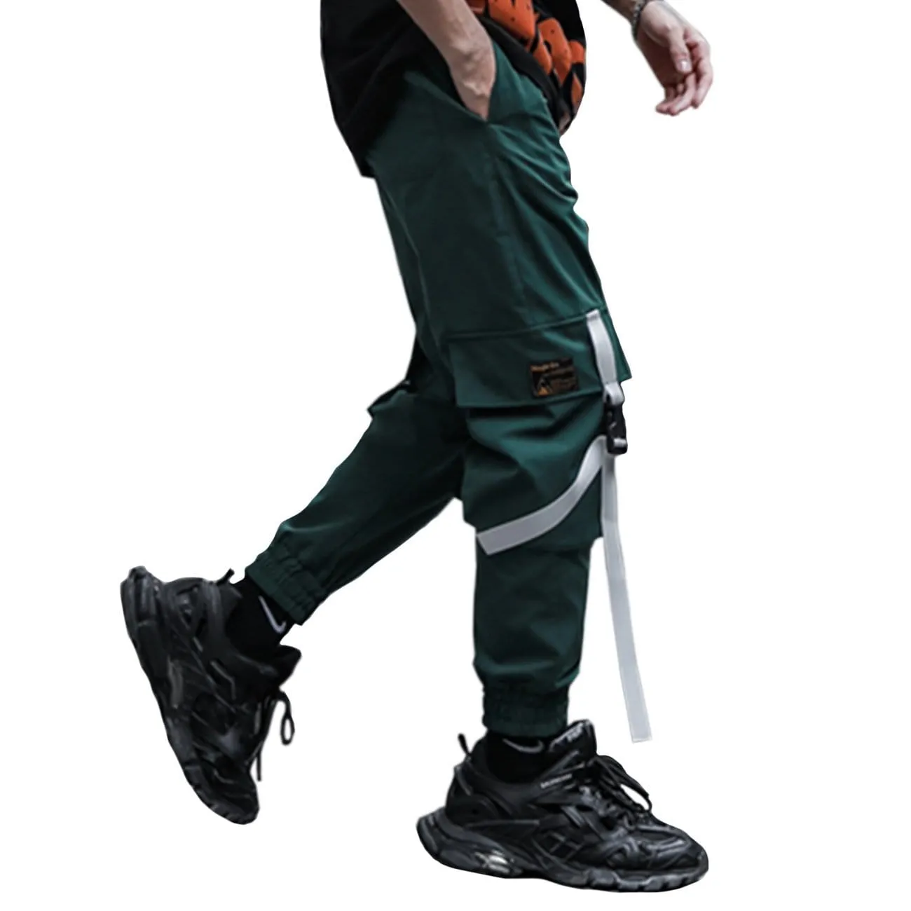 WLS Label Barcode Print Cargo Pants